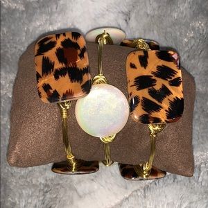 Bourbon and bowties style bangles